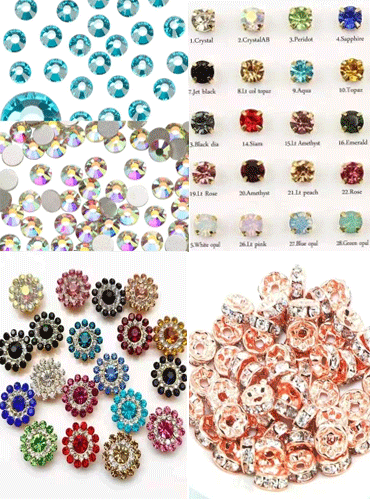 rhinestone strass hotfix coba sunflower